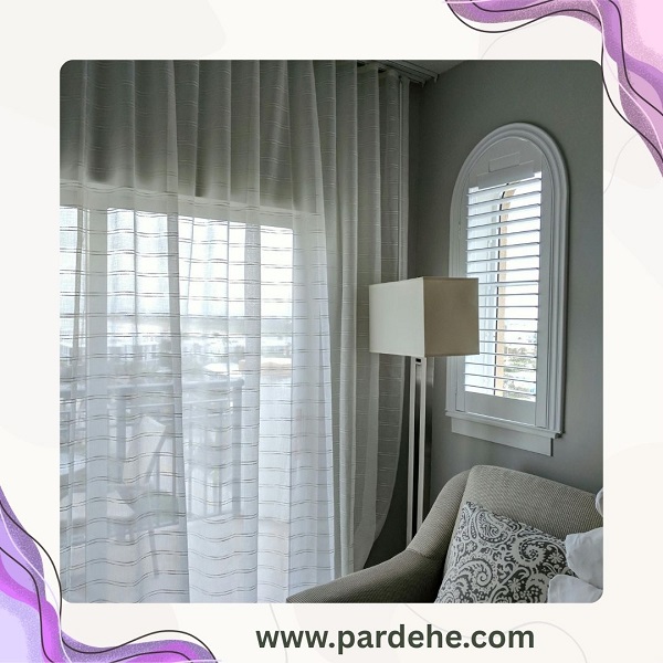 جدیدترین مدل پرده های کوتاه برای دکوراسیون پذیرایی | پرده فروشی نیکجو